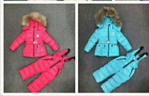 детские зимние костюмы и куртки